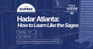 Hadar 120 Sages Banner